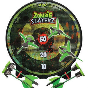 NEW Zing Zombie Slayerz 2in1 Reusable Plastic TARGET Sign